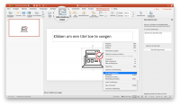 schermopname PowerPoint voor invoegen van alternatieve tekst