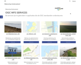 Screenshot van Open standaard Webservices - Home