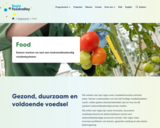 Screenshot van Programma - Food