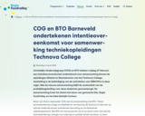 Screenshot van Nieuwsartikel